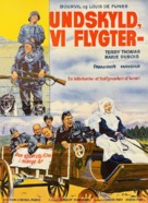 La grande vadrouille - Danish Movie Poster (xs thumbnail)