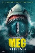 Megalodon Rising - French DVD movie cover (xs thumbnail)