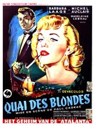 Quai des blondes - Belgian Movie Poster (xs thumbnail)