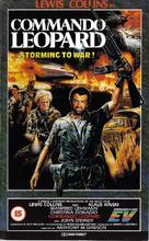 Kommando Leopard - British VHS movie cover (xs thumbnail)