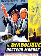 Die 1000 Augen des Dr. Mabuse - French Movie Poster (xs thumbnail)