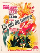 The Glass Key - French Movie Poster (xs thumbnail)
