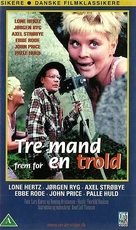 Tre mand frem for en trold - Danish VHS movie cover (xs thumbnail)