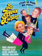 Les joyeux lurons - French Movie Poster (xs thumbnail)