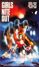 Girls Nite Out - German VHS movie cover (xs thumbnail)