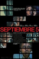 September 5 - Spanish Movie Poster (xs thumbnail)