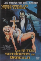 The Satanic Rites of Dracula - Spanish DVD movie cover (xs thumbnail)
