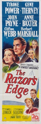 The Razor&#039;s Edge - British Movie Poster (xs thumbnail)