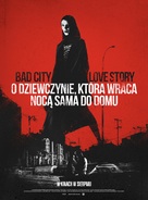 A Girl Walks Home Alone at Night - Polish Movie Poster (xs thumbnail)