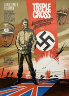 Triple Cross - Danish Movie Poster (xs thumbnail)