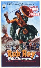 Rob Roy, the Highland Rogue - Spanish Movie Poster (xs thumbnail)