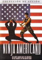 American Ninja - Mexican DVD movie cover (xs thumbnail)
