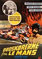Le Mans scorciatoia per l&#039;inferno - Danish Movie Poster (xs thumbnail)