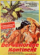 Continente perduto - German Movie Poster (xs thumbnail)