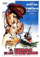 The Sea Chase - Spanish Movie Poster (xs thumbnail)