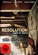 Resolution - German DVD movie cover (xs thumbnail)