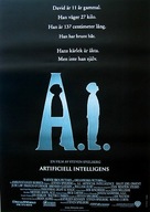 Artificial Intelligence: AI - Swedish Movie Poster (xs thumbnail)