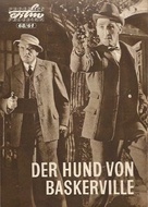 The Hound of the Baskervilles - German poster (xs thumbnail)