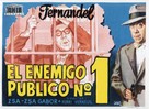 L&#039;ennemi public n&deg;1 - Spanish Movie Poster (xs thumbnail)