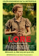 Lore - German Movie Poster (xs thumbnail)