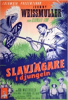 Jungle Manhunt - Swedish Movie Poster (xs thumbnail)