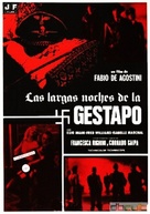 Le lunghe notti della Gestapo - Spanish DVD movie cover (xs thumbnail)