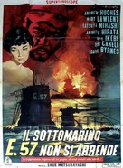 Sensuikan I-57 kofuku sezu - Italian Movie Poster (xs thumbnail)