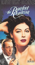 The Barefoot Contessa - VHS movie cover (xs thumbnail)