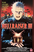 Hellraiser III: Hell on Earth - Danish Movie Cover (xs thumbnail)