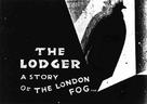 The Lodger - British Movie Poster (xs thumbnail)