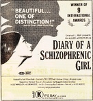 Diario di una schizofrenica - Movie Poster (xs thumbnail)
