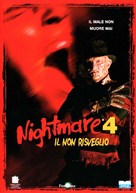 A Nightmare on Elm Street 4: The Dream Master - Italian DVD movie cover (xs thumbnail)