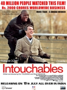 Intouchables - Indian Movie Poster (xs thumbnail)