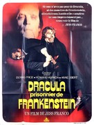 Dr&aacute;cula contra Frankenstein - French Movie Poster (xs thumbnail)