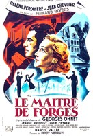 Ma&icirc;tre de forges, Le - French Movie Poster (xs thumbnail)