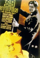 The 39 Steps - German Movie Poster (xs thumbnail)