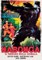 Nabonga - Italian DVD movie cover (xs thumbnail)