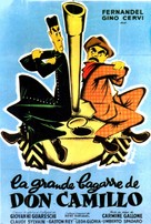 Don Camillo e l&#039;onorevole Peppone - French Movie Poster (xs thumbnail)