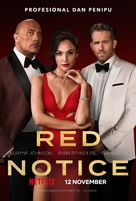 Red Notice - Indonesian Movie Poster (xs thumbnail)