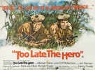 Too Late the Hero - British Movie Poster (xs thumbnail)