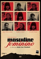 Masculin, f&eacute;minin: 15 faits pr&eacute;cis - Portuguese Movie Cover (xs thumbnail)