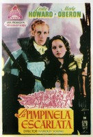 The Scarlet Pimpernel - Spanish Movie Poster (xs thumbnail)