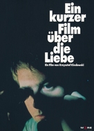 Kr&oacute;tki film o milosci - German DVD movie cover (xs thumbnail)