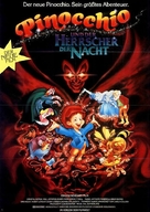 Pinocchio and the Emperor of the Night - German Movie Poster (xs thumbnail)