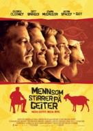 The Men Who Stare at Goats - Norwegian Movie Poster (xs thumbnail)