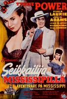 The Mississippi Gambler - Finnish Movie Poster (xs thumbnail)