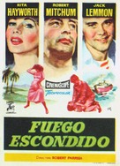 Fire Down Below - Spanish Movie Poster (xs thumbnail)