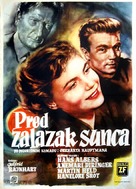 Vor Sonnenuntergang - Yugoslav Movie Poster (xs thumbnail)