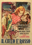 Il cielo &egrave; rosso - Italian Movie Poster (xs thumbnail)