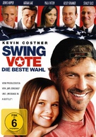 Swing Vote - German DVD movie cover (xs thumbnail)